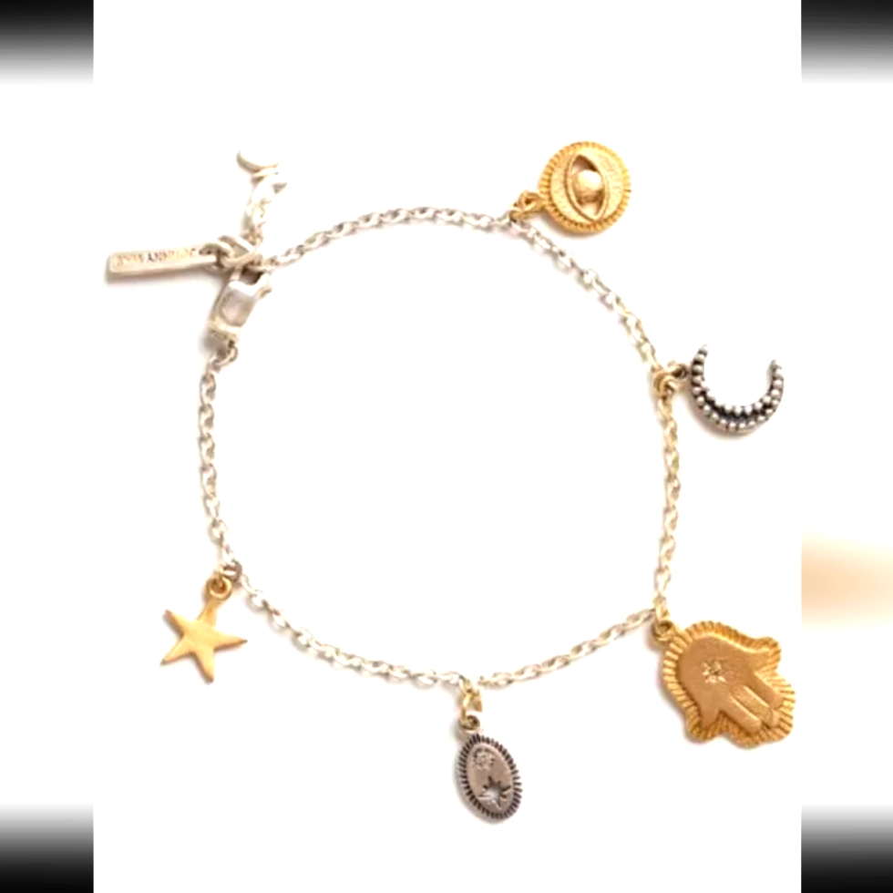 Nwot$178+ Johnny Wascelestial Spirit Charm Bracelet Gift
